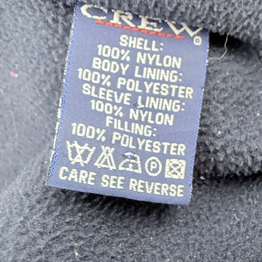 Crew Clothing Co GBR07 Jacket Mens Size M‎ White Full Zip Outerwear